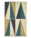 SIMPLY WOVEN CLOSEOUT! FEIZY CLARE R0527 5' X 8' AREA RUG