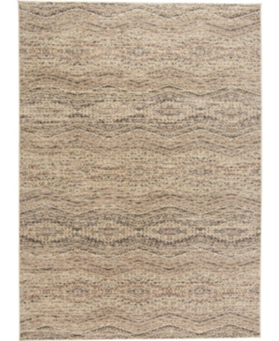 Simply Woven Grayson R3576 Beige 1'8" X 2'8" Area Rug