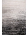 SIMPLY WOVEN MICAH R3337 BLACK 5' X 8' AREA RUG
