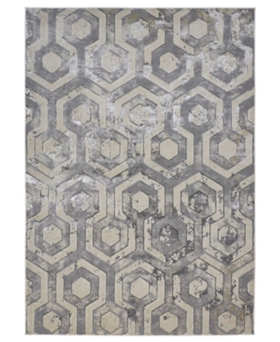 Simply Woven Micah R3046 Beige 5' X 8' Area Rug