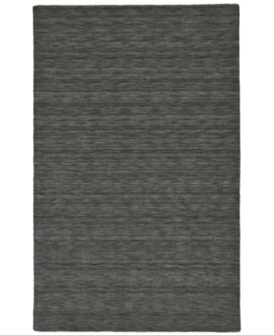 Simply Woven Nia R8049 Charcoal 2' X 3' Area Rug In Black