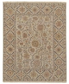 Simply Woven Closeout! Feizy Amherst R0759 2' X 3' Area Rug In Light Gray