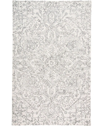 Simply Woven Belfort R8778 Ivory 5' X 8' Area Rug