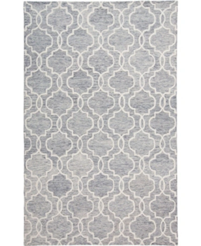 Simply Woven Belfort R8775 Gray 5' X 8' Area Rug