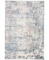 Simply Woven Cadiz R3891 Blue 4'10" X 7'10" Area Rug In Blue