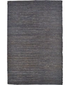 Simply Woven Kaelani R0769 Onyx 5' X 8' Area Rug In Onyx