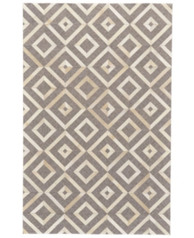 Simply Woven Closeout! Feizy Fannin R0753 2' X 3' Area Rug In Ivory