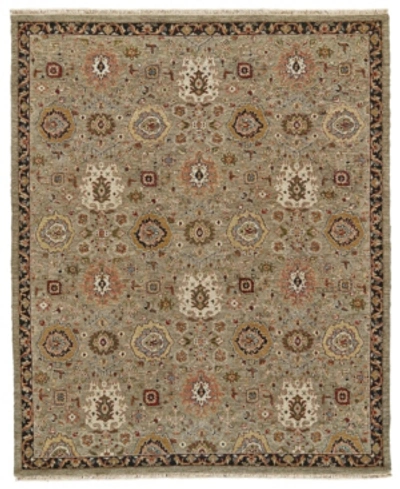 Simply Woven Closeout! Feizy Amherst R0760 2' X 3' Area Rug In Sage