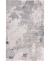 SIMPLY WOVEN PRASAD R3970 GRAY 1'8" X 2'10" AREA RUG