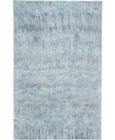 Simply Woven Dryden R8787 Blue 5' X 8' Area Rug