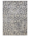 Simply Woven Micah R3046 Beige 6'7" X 9'6" Area Rug In Beige