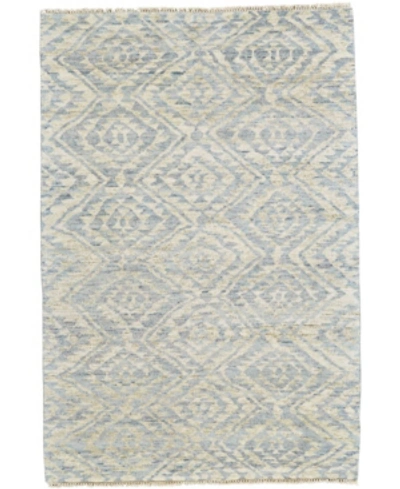 Simply Woven Closeout! Feizy Nizhoni R6318 5'6" X 8'6" Area Rug In Mist