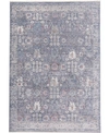 SIMPLY WOVEN CECILY R3587 MIDNIGHT 3' X 5' AREA RUG
