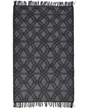 Simply Woven Phoenix R0807 Charcoal 5' X 7'6" Area Rug In Charcoal
