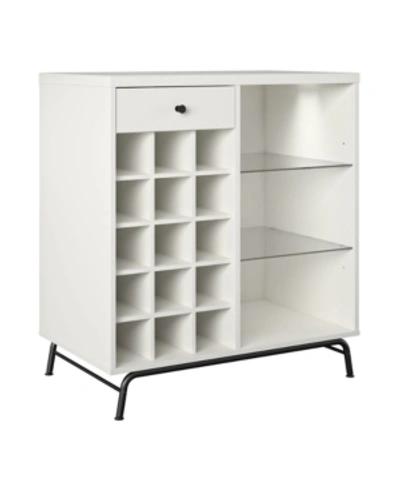 Ameriwood Home Bayberry Bar Cabinet In White