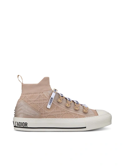 Dior Walk`n` Sneaker In Nude & Neutrals