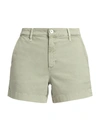 Ag Caden Tailored Shorts In Sulphur Natural Lave