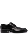 TOD'S LEATHER LACE-UP BROGUES