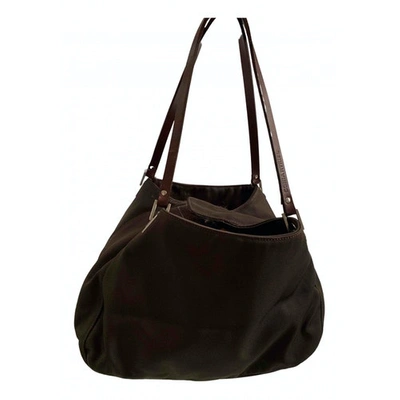Pre-owned Sonia Rykiel Cloth Handbag In Brown