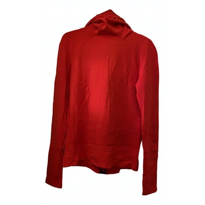 Pre-owned Paco Rabanne Red Synthetic Knitwear