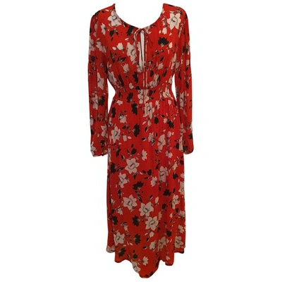 Pre-owned Lily And Lionel Maxi Dress In Red