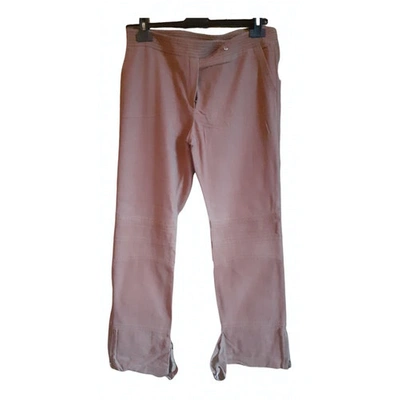 Pre-owned Alessandro Dell'acqua Straight Pants In Other