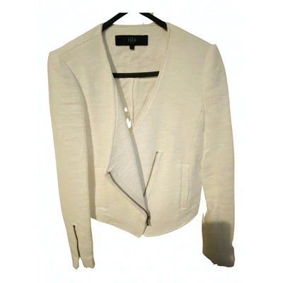 Pre-owned Tibi Jacket In White
