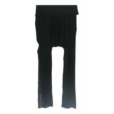 Pre-owned Isabel Marant Étoile Large Pants In Black