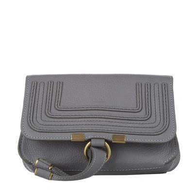 Pre-owned Chloé Grey Marcie Leather Belt Bag
