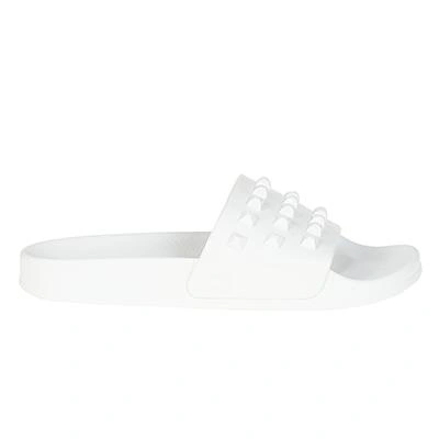 Carmen Sol Franco White Slides In White