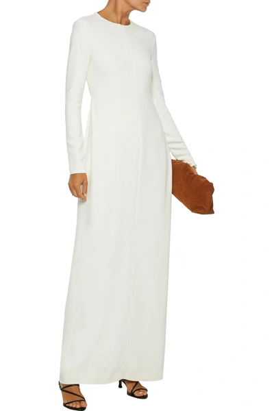 black maxi dress with slits on both sides Tatum Fitted Maxi Dress with Leg Slit