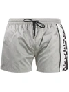 BALMAIN LOGO PRINT SWIM SHORTS