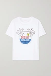 SEE BY CHLOÉ PRINTED COTTON-JERSEY T-SHIRT