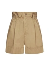 MONCLER MONCLER PAPERBAG BERMUDA SHORTS