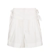 Isabel Marant Étoile Shorts In White Cotton