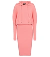 TOM FORD CASHMERE-BLEND SWEATSHIRT DRESS,P00545802