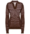 TOD'S OPEN-KNIT COTTON SWEATER,P00546104