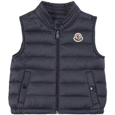 Moncler Babies' New Amaury Vest In Navy