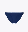 Tory Burch Hipster Bikini Bottom In Navy Blue
