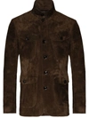 TOM FORD BUTTON-UP MILITARY JACKET