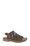 Naot Amadora Slingback Sandal In Coffee Bean Nubuck