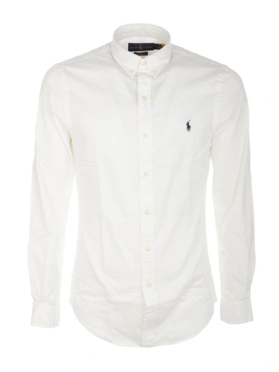 Polo Ralph Lauren Button Down Shirt In White