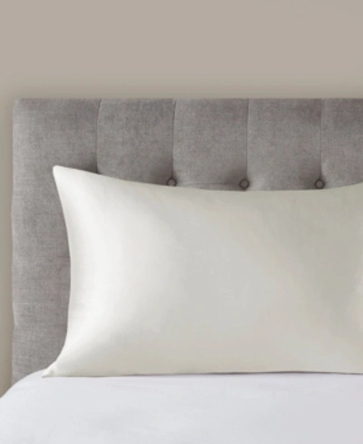 Madison Park 25-momme Mulberry Silk Pillowcase, Queen Bedding In Ivory