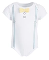 FIRST IMPRESSIONS BABY BOYS BOWTIE BODYSUIT, CREATED FOR MACY'S