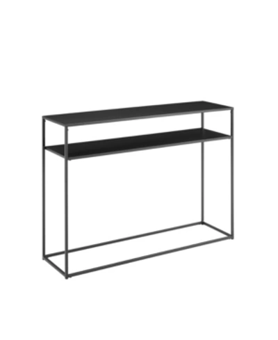 Crosley Braxton Console Table In Black