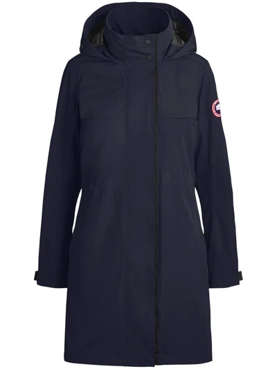 Canada Goose Belcarra Water Resistant Hooded Jacket In Blue