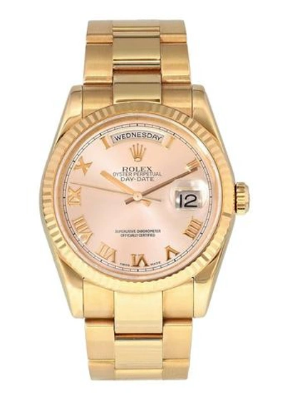 Rolex Day Date 118235 President 18k Rose Gold Mens Watch Box Papers In Not Applicable