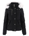 Moose Knuckles 3q Puffer Jacket In Black