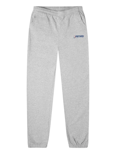 Sporty And Rich Team Logo Sweat Pants In Grey
