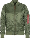Alpha Industries L-2b Natus Men's Bomber Jacket In Green